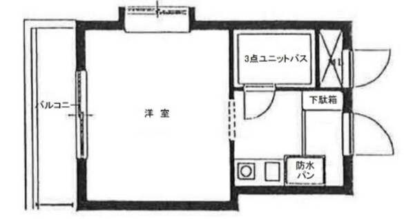 ジェミニ武蔵小杉の物件間取画像